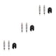 thumbnail image 2 of Greeniant Juego de 2 núcleos de válvula para neumáticos de ciclismo Type1 NO1 Greeniant CBP435760, 2 of 6