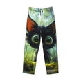 thumbnail image 6 of Daiia Cute Big-Eyed Black Cat Men's Sleep Pant with Pockets and Drawstring,Pajama Pants-Medium, 6 of 9