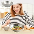 thumbnail image 6 of Stainless Steel Bowl, Large Ramen Bowl with Double Wall Insulation for Hot & Cold Food, Non-slip Base & Dishwasher Safe for Easy Cleaning, Ideal for Japanese Cuisine, Soups, Salads, and, 6 of 9