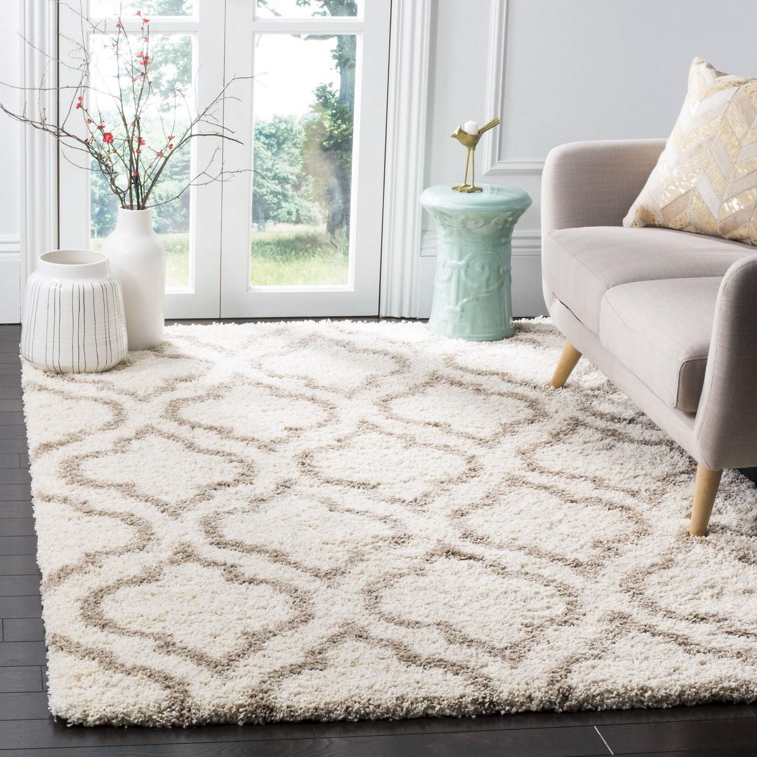 Safavieh Hudson Louise Geometric Shag Area Rug