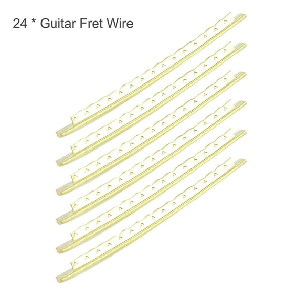 Electric Guitar Fret Wire,24pcs/set Electric Guitar Fret Fret Wire Fret Wire Future-Proof Design