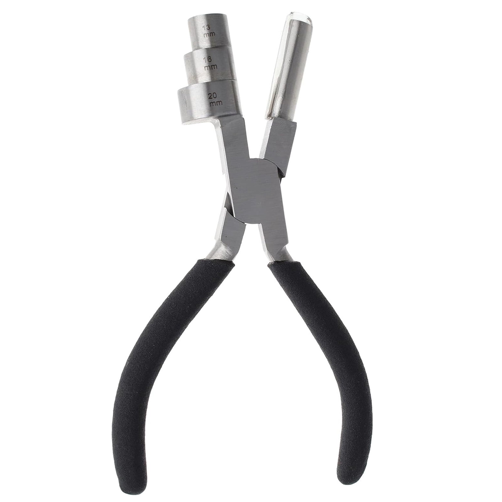 BELOWSYALER Round Nose Pliers for Jewelry Making and Electronics Soldering Comfortable Handle Wire Wrapping Pliers Jewelry Tool