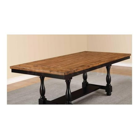 Coaster 104611 Charlotte Rectangular Dining Table With Block Legs Coaster 104611 Charlotte Rectangular Dining Table With Block Legs Bun Feet Wood Veneers And Solids Oak