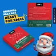 thumbnail image 3 of JEEXI 14 Pack Christmas Cookie Cutters Set, Holiday Winter Xmas Cookies Cutters, Party Baking Supplies, Stainless Steel Gingerbread Man Tree Snowflake Candy Cane Santa Snowman and More, 3 of 10