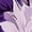 A1_Purple, variant on Women's Purple Two-Piece Outfit Cropped Long Sleeve Open Shrug Cardigan + Sleeveless Gradient Lily Floral Bodycon Midi Dress