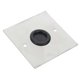 thumbnail image 4 of Placa de cubierta de salida en blanco de acero inoxidable, placas decorativas de pared, cubiertas eléctricas con tornillos para interruptores de salidas no utilizadas, 4 of 4