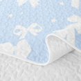 thumbnail image 5 of Erosebridal Cute Bowknot Quilt King,Dreamy Princess Style King Coverlet Set For Bow Lovers,3 Pieces, 5 of 7