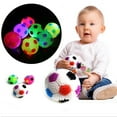 thumbnail image 1 of Flmtop LED Flashing Bouncing Music Hedgehog Soccor Ball Football Squeeze Kids Toy Gift, 1 of 6