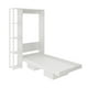 thumbnail image 3 of Cama Individual Abatible Con Estantes Blanco CM8025.0001, 3 of 11