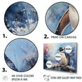 thumbnail image 3 of Designart "Wonderous Snowy Penguins" Penguin Floater Framed Wall Art Prints, 3 of 5