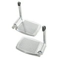 thumbnail image 3 of Universal Wheelchair Footrest Detachable Scratch Equipment Accessories Aluminum with Pole, 3 of 7