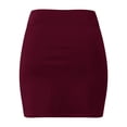 thumbnail image 3 of Tiqkatyck Skirts for Women, Women's Active Performance Skort Lightweight Skirt for Running Tennis Golf Sport Long Skirt Wine, 3 of 6