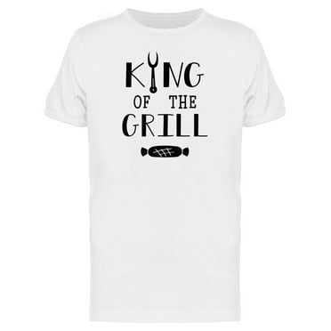 King Of The Grill Caption Tee Men's -Image by Shutterstock
