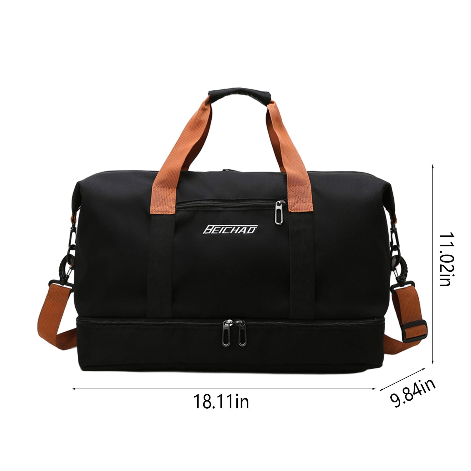 Large Travel Tote Bag, Expandable Gym Tote Bag,Carry On Overnight Bags For Women With Trolley Sleeve Wet Pocket,travel Duffel BagsTravel Bag, Sports Tote Gym