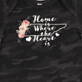 thumbnail image 4 of Inktastic Tennessee Home is Where The Heart is with Watercolor Floral Girls Baby Bodysuit, 4 of 5