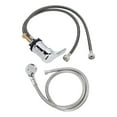 thumbnail image 2 of Shampoo Faucet Sprayer Kit Accessory 23.6in Tap 47.2in Hose Hot Cold Mixer Medium Plated Faucet Replacement Set, 2 of 14