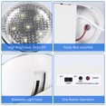 thumbnail image 3 of LED Emergency Light with 200LM High Brightness 2 Lamps 120 Minute Battery Backup Power Rotary Light Head for Home Office Business Restaurants Commercial Use, 3 of 6