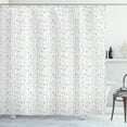 thumbnail image 1 of Ambesonne Black and White Shower Curtain, Classic Stripes, 69"Wx84"L, Black and White, 1 of 3