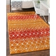 thumbnail image 3 of Rugs.com Moroccan Trellis Collection Rug – 8' x 10' Orange And Red Medium Rug Perfect For Living Rooms, Large Dining Rooms, Open Floorplans, 3 of 7