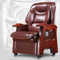 thumbnail image 4 of Ergonomic Office Chair Desk Cushion Stool Comfortable Study Nordic Chair Dining Leather Executive Sillas De Oficina Home Office My Lux Decor Round, 4 of 28