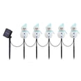 thumbnail image 4 of Luces solares para caminos navideños, luces solares para aceras, luces solares para jardín azul, 4 of 9
