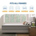 thumbnail image 4 of MLILY 10.5 inch Twin Hybrid Mattress in a Box, Cooling Gel Infused Memory Foam, Pocket Spring, 4 of 7