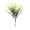 Yellow, variant on Dtchengua 6Pcs Artificial Plants Outdoor, 14" UV Resistant Faux Monkey Grass Greenery Stems No Fade Faux Plastic Flowers Shrubs for Home Weddings Garden Porch Front Patio Office Decor