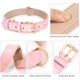 thumbnail image 2 of Collar de cuero para perro pequeño, ajustable, suave, transpirable, acolchado, para cachorro, 2 of 5