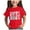 Red, variant on Godom Girls' Short Sleeve Shirts Crewneck Casual Tops Tees Blouses Kids Tshirts Clothes Summer Tops T-Shirt