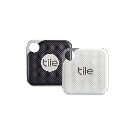 Tile Pro with Replaceable Battery - 2 pack (1 x Black, 1 x White) -