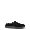 thumbnail image 2 of George Men's Genuine Suede Moc Toe Slippers, Wide Width, Sizes 7-13, 2 of 5