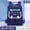 Blue, variant on School Backpack for Boys, School Bookbag 16.5 * 12.2 * 6.3in, Large Capacity Book Bag with Compartments for Boy Kid Students Elementary School, Blue
