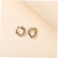 thumbnail image 4 of Milisten 1Par Aretes En Material Hipoalergénico Plateado Para Piercing De Oreja Mujer, 4 of 8