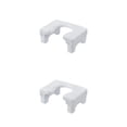 thumbnail image 3 of Billuyoard Taburete en cuclillas: estabilice su postura para mejorar la digestión y la salud Taburete de baño para adultos Taburetes de baño blanco estilo corto 2Conjunto, 3 of 6