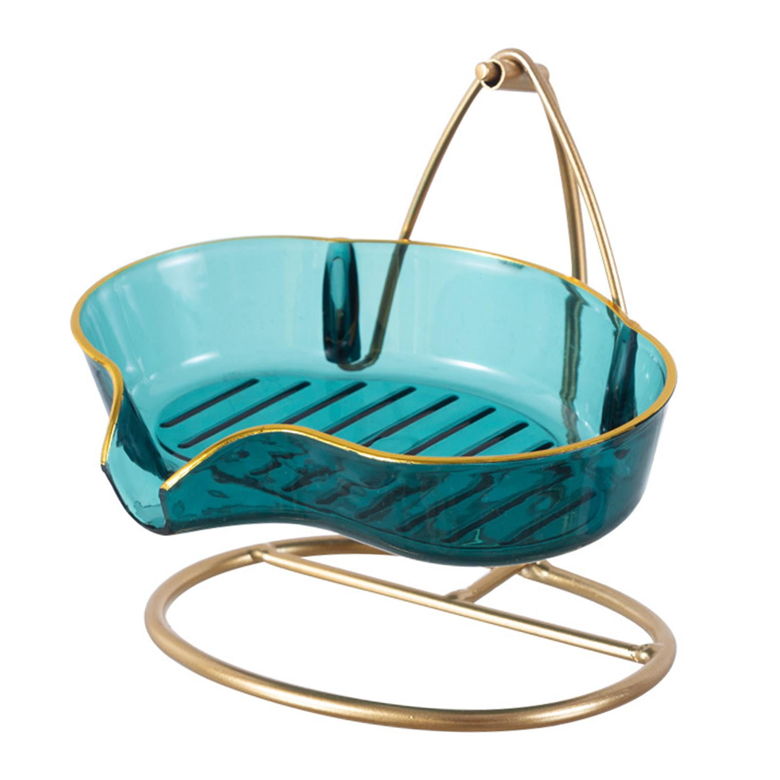 Soap Dish Soap Container Box Metal Frame Soap Storage Rack Self