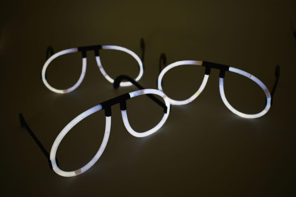 bright white glow sticks