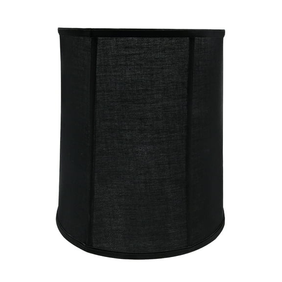 Aspen Creative 35038 Transitional Empire Shaped Spider Construction Lamp Shade in Black, 14" wide (12" x 14" x 15")
