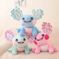 thumbnail image 5 of 11" Axolotl Plush Toy Kawaii Plush Stuffed Animal Hexagonal Salamander Toy Doll Room Decoration Kids Birthday Christmas Gift, 5 of 10