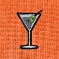 thumbnail image 2 of Dalix Martini Midweight Soft Tee Short Sleeve Cotton Summer T Shirt Mens in Orange L Large, 2 of 5