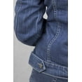 thumbnail image 3 of SKYLINEWEARS Women Denim Jacket Button UP Long Sleeve Ladies Stretch Trucker Jean Jackets, 3 of 8