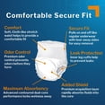 thumbnail image 4 of McKesson Extended Wear Underwear, Incontinence, Maximum Absorbency, Large, 56 Ct, 4 of 10