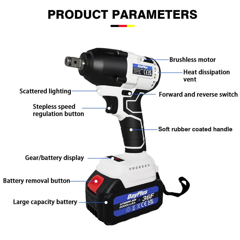 Dayplus impact wrench reviews new arrivals