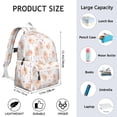 thumbnail image 6 of Pomeranian Dogs with Hearts Backpack for School,Cute School Bag,Schoolbag with Adjustable Shoulder Straps & Padded Back,13.4"x11"x4.7", 6 of 6