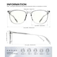 thumbnail image 4 of Gafas de luz azul ANYLUV para mujer, UV400, antifatiga visual, 4 of 7
