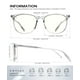 thumbnail image 4 of Gafas de luz azul ANYLUV para mujer, UV400, antifatiga visual, 4 of 7