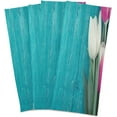 thumbnail image 2 of Dreamtimes Tulip Wood Kitchen Dish Towel 1 Pack, Soft Absorbent Dishcloths Reusable Hand Towel Washable Tea Towels for Home Kitchen Bar Table Decor, 28 x 18 Inch, 2 of 7