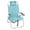 blue, variant on HONEY HOME Beach Chair, 5 Positions Adjustable Folding Chair with Headrest, Cup Holder, Back Cooler Bag, Load Capacity 265 lbs