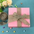 thumbnail image 4 of Burlap Wired Ribbon, 1-1/2 Inch x 10 Yards Pale Green Fabric Ribbon Roll, Wire Edge Ribbon Decor, 4 of 5