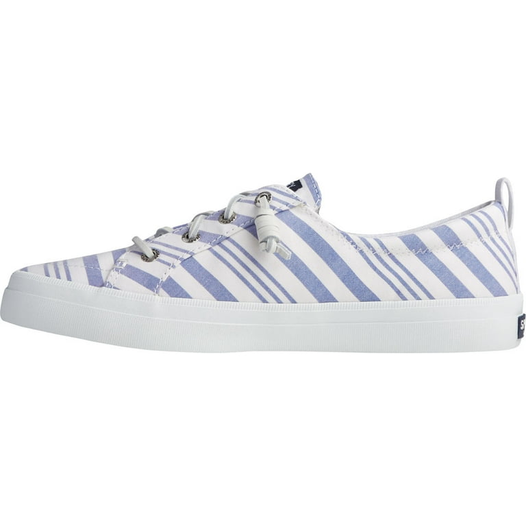 Women s Sperry Top Sider Crest Vibe Beach Stripe Sneaker Blue