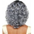 thumbnail image 5 of Adbnpza Half Wigs for Grey Women Human Hair Wig BundlesShort Curly Wig Women'S Full Wig Wig Cool Styling Wig Fashion Wig Glueless Closure Wefted Wigs, 5 of 5